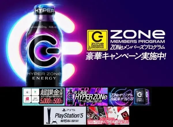 長期継続キャンペーンの事例：ZONeメンバーズプログラム(サントリー)