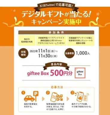 レシート改ざん事例：電子ギフト券５００円分当たるキャンペーン、当選者の９９％が不正な応募…京都市